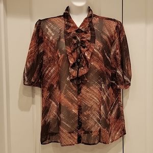 Sheer Fall Blouse